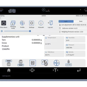 Options balance analytique 5Y - Balance électronique de laboratoire en Tunisie