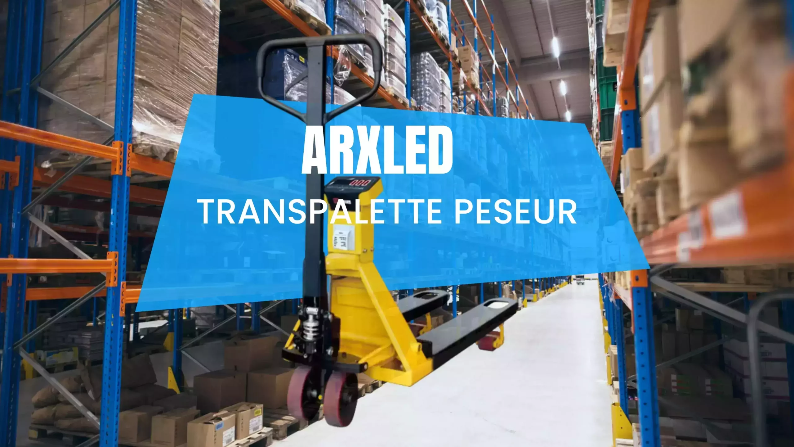 Transpalette peseur arxled - Transpalette Tunisie pour industrie Tunisie - STIMM