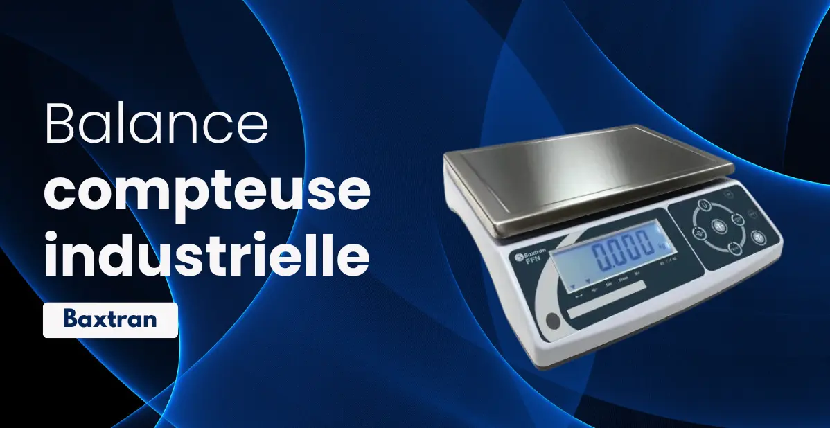 Balance compteuse industrielle de Baxtran - Balance de comptage peseuse