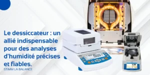 Dessiccateur de laboratoire pour analyse de l'humidité - disponible en Tunisie